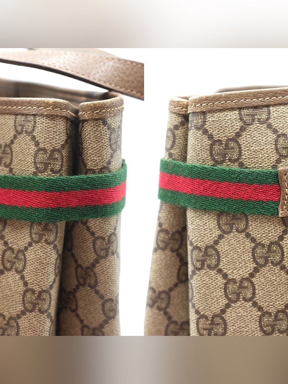 🍓GUCCI GG PVC Sherryline Shoulder Bag - Picture 11 of 14